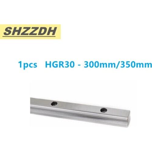 High quality 1pc HGR30 length 300mm 350mm square linear guide for HGH30CA/flange HGW30CC CNC engraving machine
