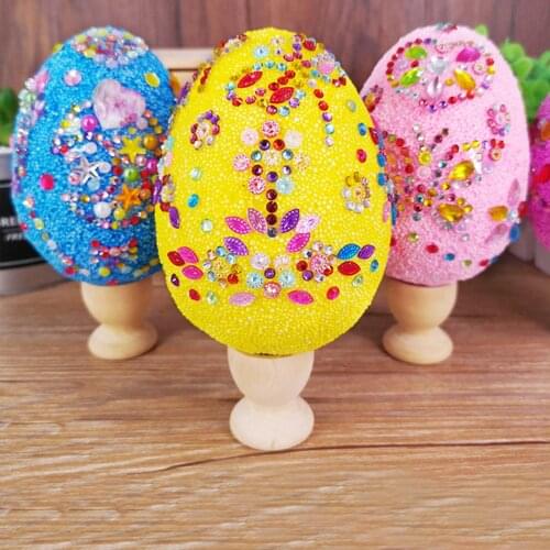 DIY Colorful Easter Egg Set Bright Eye-catching Making Toy for Birthday Holiday Decoration Wedding Party Decoration