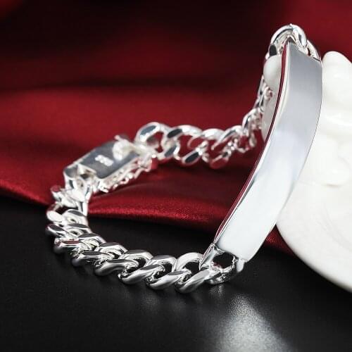 DT-H182 Hot Sale 925 Sterling Silver Jewelry Bracelets for Women,Wholesale Charm Fashion 8mm Cow Leather Bracelet