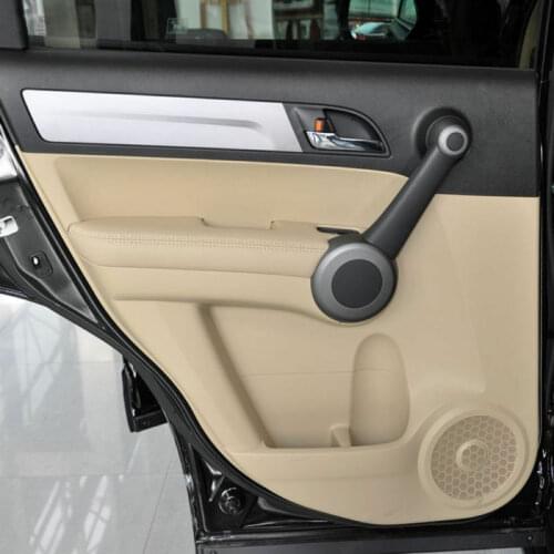 1 pair Door Armrest Cover Panels Vehicle For Honda CR-V CRV 2007-2012 Accessories