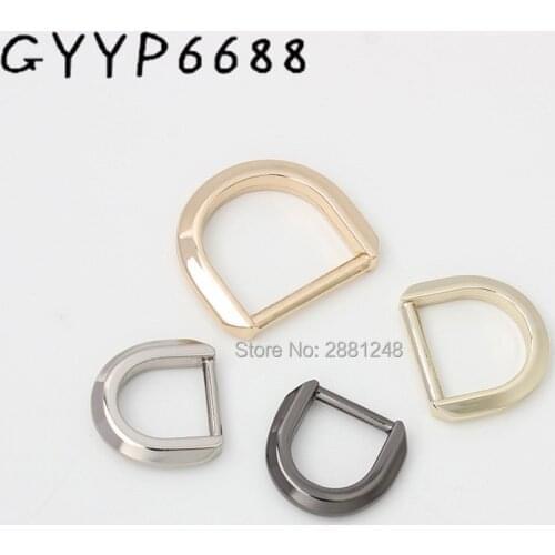 10-30pcs 12mm 16mm 20mm welded d ring closed dee rings alloy round d ring for sewing parts Luggage hardware accessories