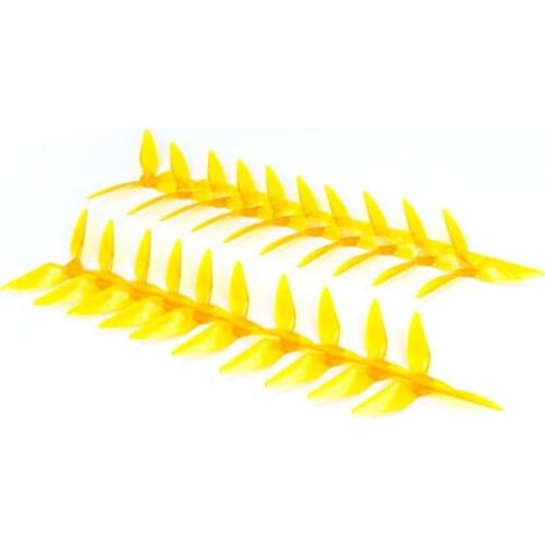 10 Pairs 20x Eachine Wizard X220S Propellers 5051 3 Blade CW CCW Propellers Prop 5.0mm Mounting Hole for RC Racing Drones