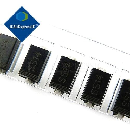 100PCS sma 1N5819 IN5819 SMD 1A 40V do-214ac Schottky diode ss14 New original In Stock