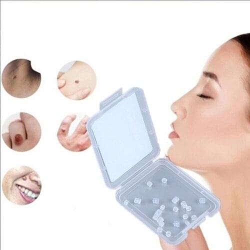 30pcs Skin Tag Removal Rubber Bands Micro Band Non Toxic Face Care Mole Wart Skin Care Tools Skin Tag Removal Kit