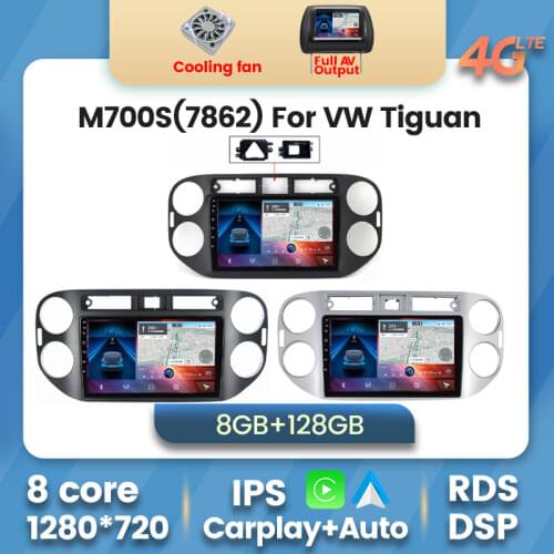 4G LTE API29 Car Radio Multimedia Video Player For VW Tiguan 2010 2011 2012 2013 2014 2015 2016 Android 10 GPS navigation unit