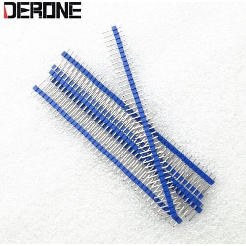 6 piece 40pin 2.54mm Male Header for Breadboard
