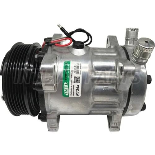8340 8200 1879 Auto a/c ac compressor for FORD 82001879 COMPRESSOR ASSY for V 6 Ford New Holland 40 Series 82016157