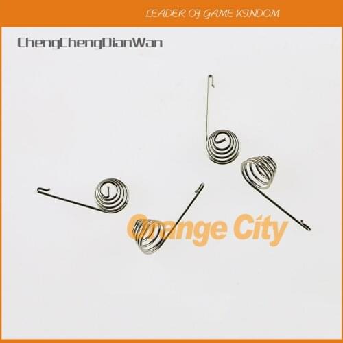 ChengChengDianWan 50pcs=25pairs Repair parts Replacement L/R Left Right Battery Holder Spring for xbox360 Xbox 360 Controller