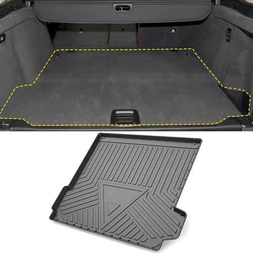 For BMW X5 F15 2013-2018 Auto Car Cargo Liner All-Weather TPE Non-slip Trunk Mats Boot Tray Carpet Interior Accessories