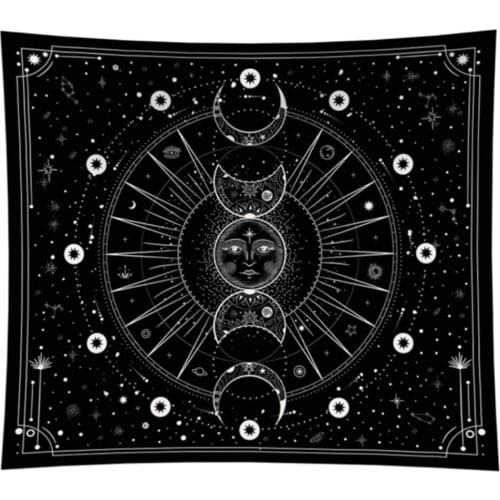 Home Living Room Bedroom Art Wall Decoration Polyester Tapestry Background Cloth New Wall Hanging Cloth Ramadan Accessories