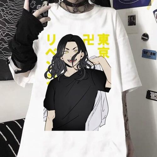 Tokyo Revengers Funny Draken Print Fashion Summer O-Neck Men Women Unisex T-Shirt