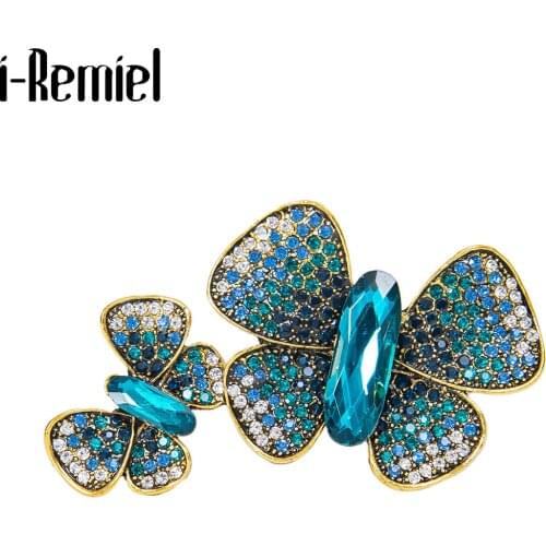 i-Remiel Butterfly Brooches For Clothes