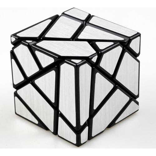 Lefun FangCun Ghost 6cm Cube Magico 3x3 Strange-shape Cube Magic Puzzle Hollow Sticker SpeedCube Educational Toys Ghost Cube