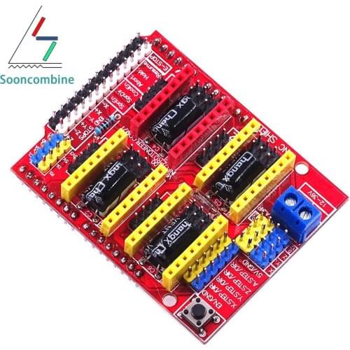 New cnc shield v3 engraving machine / 3D Printer / A4988 driver expansion board for Arduino