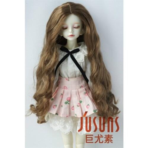 JD435 1/4 1/3 Pretty Long Princess Hair BJD Synthetic Mohair Doll Wigs in Size 7-8inch 8-9 inch 9-10 inch Doll Accessories