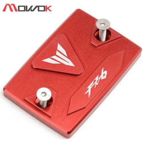 Motorcycle Front brake Fluid Reservoir Cap Cover Red For YAMAHA FZ6/FZ6N/FZ6S/R 2004-2015 2011 2012 2013 2014