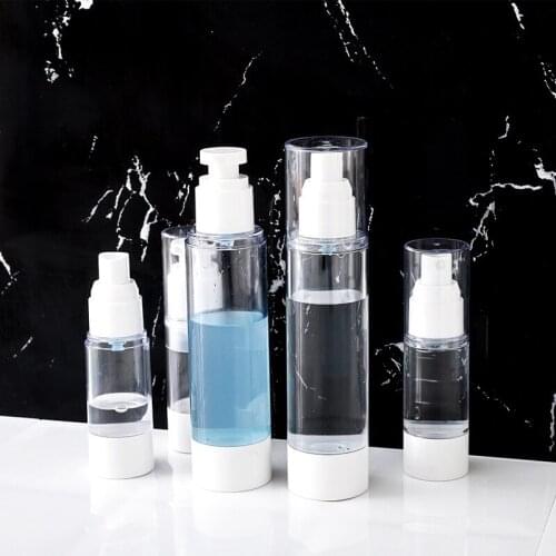 Empty perfume vaporizer bottles Travel vacuum perfume atomizer Refillable Cosmetic Container Portable Mini shampoo jars