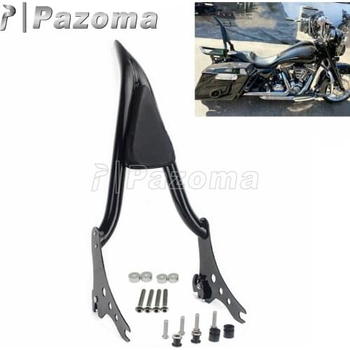 Motorcycle Sissy Bar Detachable Backrest For Harley Softail Slim Heritage Deluxe Street Bob FLDE FLHC FLHCS FLSL FXBB 2018-2021