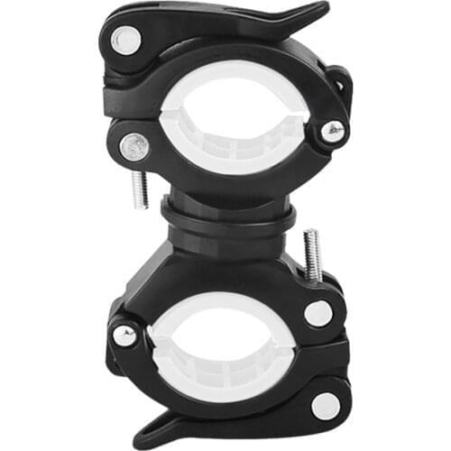 Bicycle Light Bracket Bike Lamp Multifunctional 360 Degree Rotating Quick Release Mountain Bike Glare Front Light Bracket