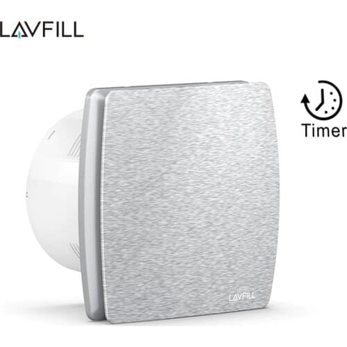 230V 4 " 100MM Extractor Fan Bathroom Shower Exhaust Fan with Timer Switch