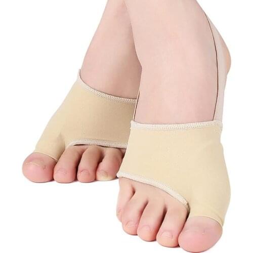 Kapmore 1 Pair Bunion Splint Pain Relief Soft Bunion Corrector Big Toe Straightener Pedicure Sock Straightener Foot Care Tools