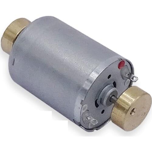 1pcs DC6V 12V 24V 6000rpm RK370 Dual Vibrator Head Double Vibrating Vibration Motor for Massager Toy