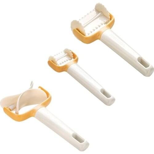 3PCS Fondant Cutter Plastic Icing Spatula Cookie Mold Rolling Biscuit Cutting Pastry Blade Dough Cutter Cake Decorating Tools