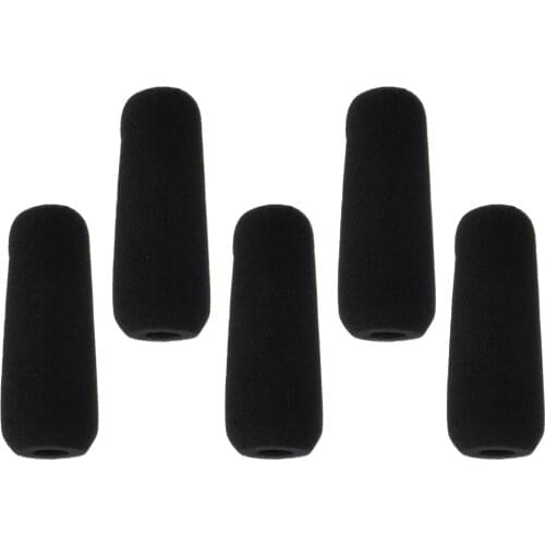 5pcs Microphone Windscreen Foam Mic Cover for Headset Microphone