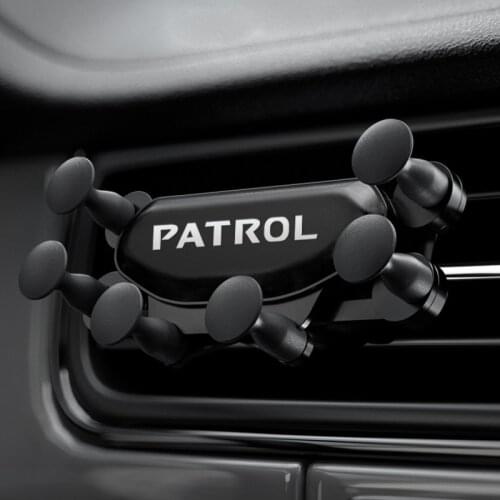 Car Mobile Phone Holder Air Vent Mount Stand No Magnetic Cell Phone Holder for Nissan Patrol Y60 Y61 Y62 Car-Styling Accessories