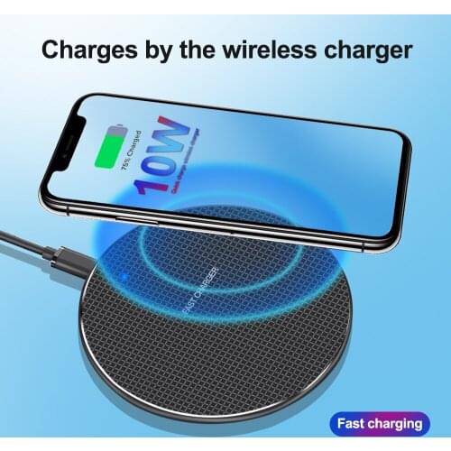 10W Qi Wireless Charger Fast Charging Pad 5V 2A for iPhone 11 Pro XS Max XR X 8 Plus For Samsung Galaxy S10 S9/S9+ S8 Note 9