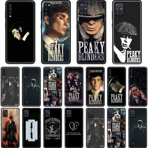 Case for Samsung Galaxy A51 A71 5G A50 A70 A11 A21s A31 A41 A42 A91 A01 TPU Soft Cases Cover Peaky Blinders