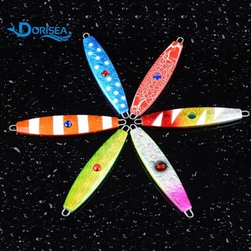 DORISEA 1PC 10cm 51g Hard Spoons Fishing Lure Mixed Size Metal Sequins Spinner Bass Baits Fishing Tackle