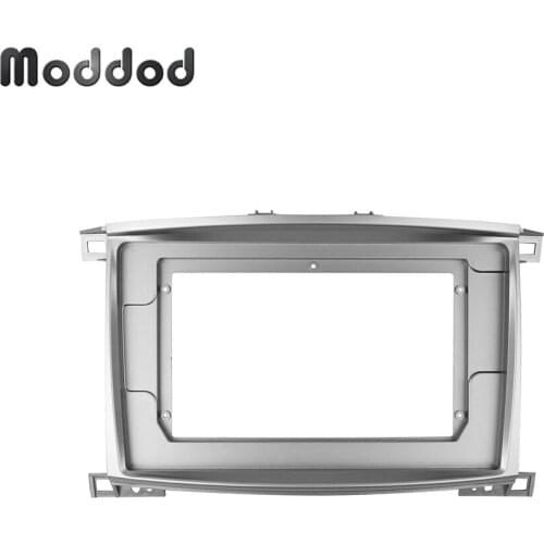 Fascia 10.1 Inch Fit for TOYOTA LAND CRUISER 100 2003-2008 Car Radio Frame Dashboard Installation Kit GPS DVD Stereo Panel Bezel