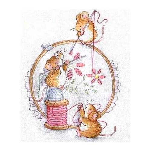 FF MM Gold Collection Counted Cross Stitch Kit Cross stitch RS cotton with cross stitch Anchor MSH0016