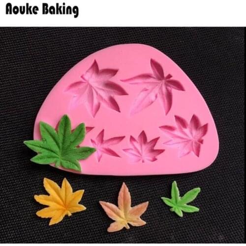 Maple Leaf Mold Decoration Tool Chocolate Mold Cake, Mold, Sugarcraft, Kitchen Utensils