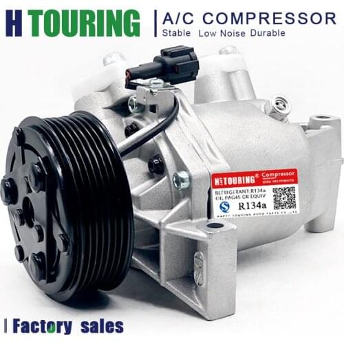 CR08B AC A/C Compressor for Car Nissan March 2008-2010 for Nissan JUKE 1.5 1.6 2010- 926001KA3B 92600-1KA3B 7pk