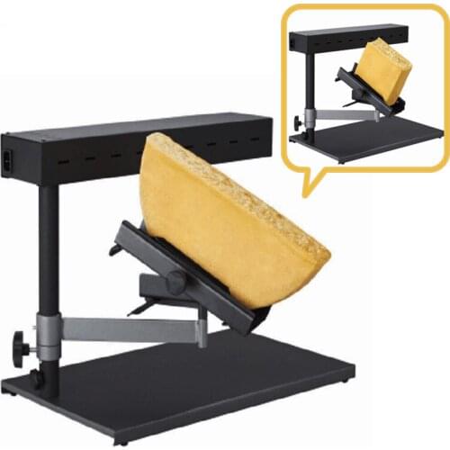 Roast cheese machine raclette cheese melter grill hot melt machine with Reversible tray Butter melter Plate Cheese grater heater