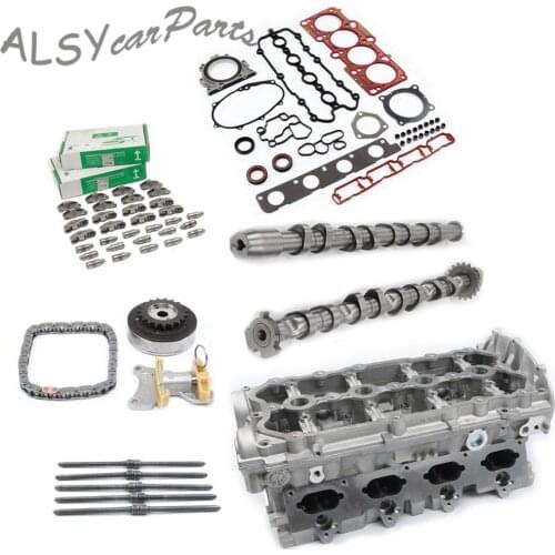 New 2.0T Engine Overhaul Repair Set 06F103063NX Cylinder Head Head Bolts Gasket Seals Lifters Set For Audi A4 A6 TT VW Passat B6
