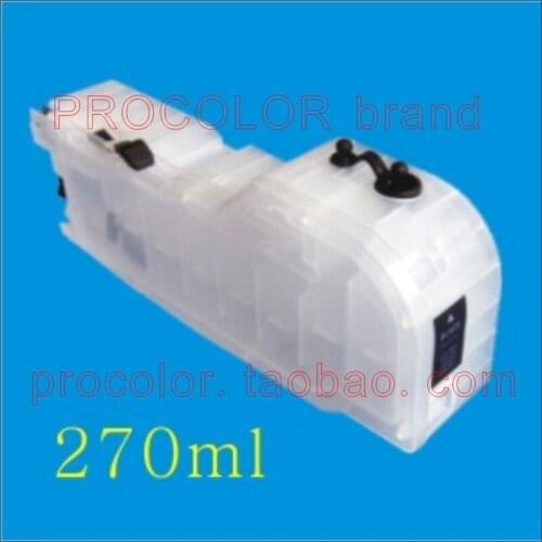 PROCOLOR New long Big volume 270ml refill inkjet cartridge LC-539XL BK/LC-535XL C/M/Y for BROTHER DCP-J100/DCP-J105/MFC