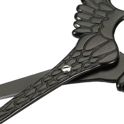 Stainless Steel Scissors Vintage Wings Shape Rustproof Durable Lightweight Scissors SCVD889