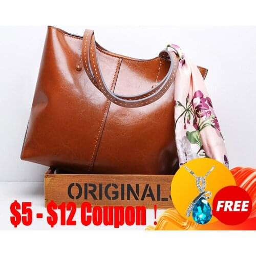 CGA Vintage Handbags For Women Soft PU Leather Shoulder Bags Large Capacity Crossbody Shopping Lady Purse Portable Tote Bag Sac