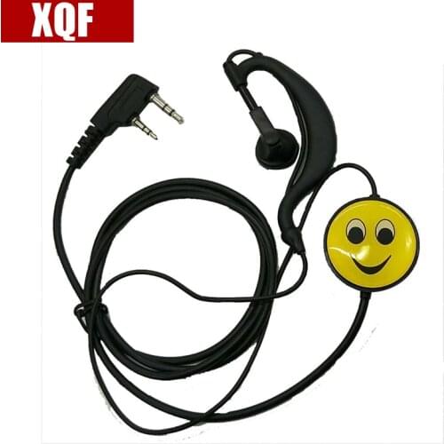XQF NEW!Hot selling earpiece for BAOFENG UV-5R 888S B5 B6 two way radio for KENWOOD walkie talkie