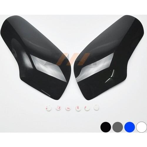 Dark Smoke Motorcycle Headlight Protector Len Cover Shield Case for Honda GL 1800 GL1800 Goldwing 2001-2009