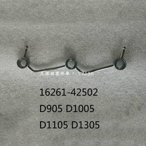 Free shipping for Kubotan D1005 D1105 D1305 engine return pipe 1626142502 overflow pipe over flow pipe assy