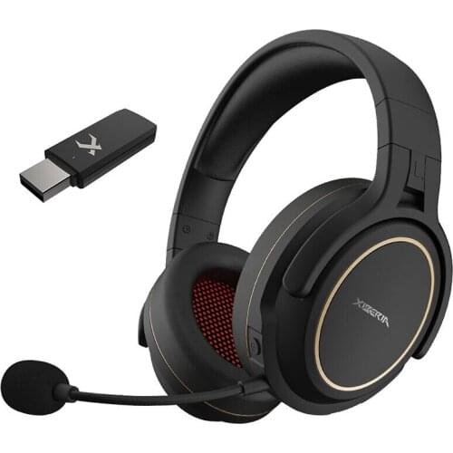 Wireless headset 2.4G game headset Desktop PC PS4 dedicated wireless noise reduction headset headset black