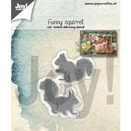 CH 2020 New Arrival two squirrels Stencil Metal Cutting Dies For Scrapbooking Practice Hands-on DIY Album Card Handmade Tools