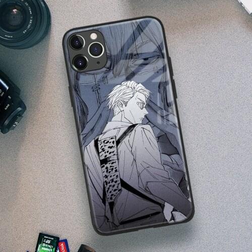 Nanami and Mahito Jujutsu Kaisen Anime Soft TPU Glass Phone Case for IPhone SE 6s 7 8 Plus X Xr Xs 11 12 Mini Pro Max Samsung