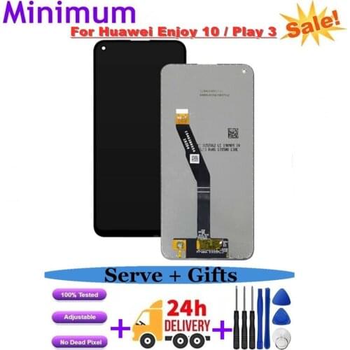 For Huawei Enjoy 10 / Play 3 ART-TL00 ART-AL00 6.39" LCD Display Touch Screen Digitizer Assembly Replacement LCDs + Gifts