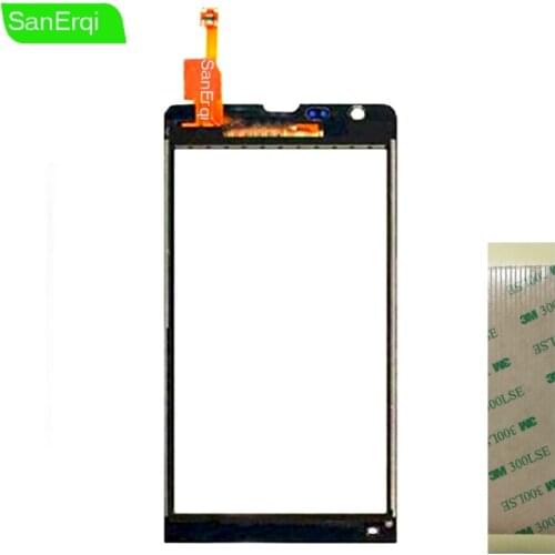 For Sony Xperia SP C5302 C5303 C5306 M35h Touch Screen Digitizer Glass Lens Sensor TOUCH Panel 4.6" SanErqi