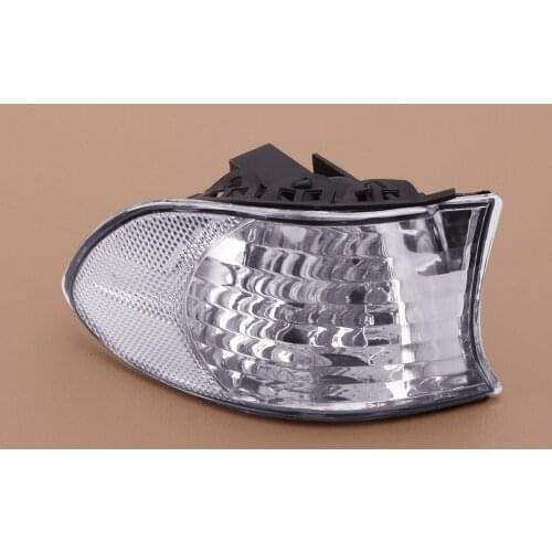 DWCX Right Clear Front Corner Turn Signal Clear lamp Light Housing fit for BMW 7 Series E38 LCI Facelift 1999 2000 2001